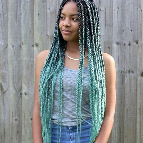 Les Yarn braids confectionnées avec de la laine